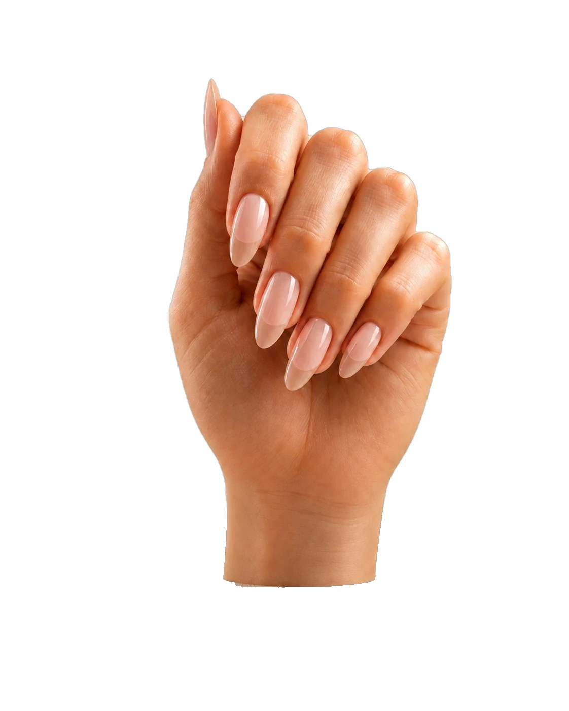 Natural base nail preview